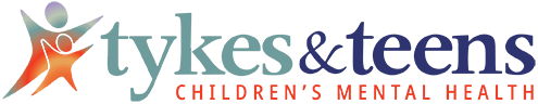 Tykes and Teens 2025 colors: Long Logo